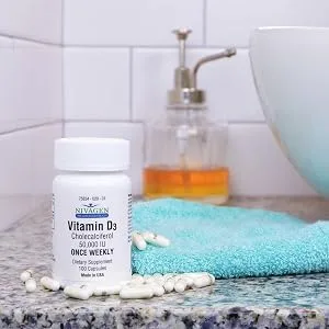 Nivagen Pharmaceuticals Inc Vitamin D3 50 000 IU Capsule (100) 100 Count (Pack of 1) - product information 2
