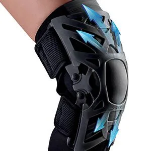 DonJoy Reaction Web Knee Support Brace with Compression Undersleeve: Grey  Medium/Large Grey Medium/Large (Pack of 1) - product information 3
