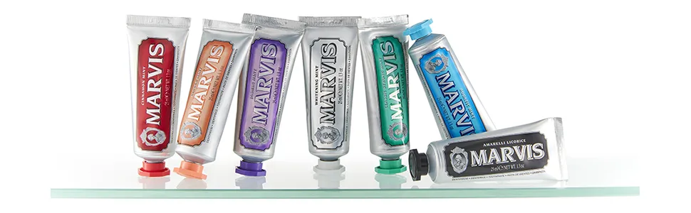 Marvis Marvis Toothpaste Set Jasmin Mint 1 Count (pack of 1) - marvis, toothpaste, luxury toothpaste, italian toothpaste