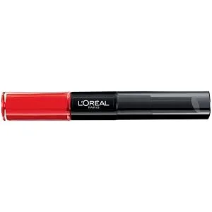 L'Oreal Paris Infallible Pro Last 2 Step Lipstick  Infallible Red Infallible Red 1 Count (Pack of 1) - product information 1