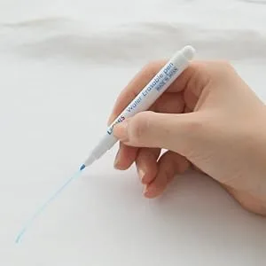 LEONIS Water Erasable Fabric Marking Pen Blue 5 Count Pack   78008   5 Count (Pack of 1) - Draw patterns on fabric for sewing purposes