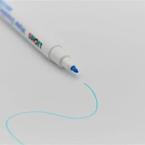 LEONIS Water Erasable Fabric Marking Pen Blue 5 Count Pack   78008   5 Count (Pack of 1) - leonis water erasable pen sharp and firm pen tip