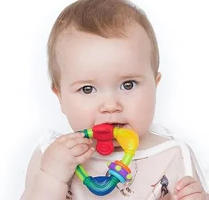 Nuby Spin N' Teethe Teether  Colors May Vary 1 Count (Pack of 1) - product information 2