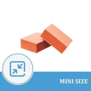 ForPro Mini Buffing Block  White  240/240 Grit  Double-Sided Buffer  1.5 L x 1 W x .5 H Inches  24-Count 24 Count (Pack of 1) - buff