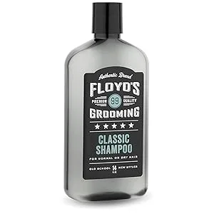 Floyd's 99 Classic Shampoo - All Hair Types - Moisturizing - 33 oz. 33 Fl Oz (Pack of 1) - daily shampoo conditioner shampoo men