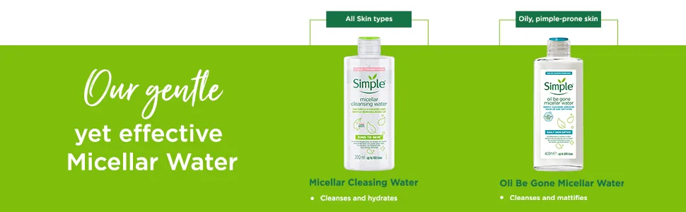 Simple Kind To Skin Micellar Cleansing Water 200Ml 6.76 Fl Oz (Pack of 1) - product information 2