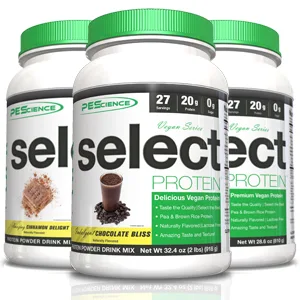 PEScience Select Low Carb Protein Powder  Gourmet Vanilla  27 Serving  Keto Friendly and Gluten Free Vanilla 27.0 Servings (Pack of 1) - select vegan protein pea brown rice hemp low carb all natural protein gluten soy free vegetarian
