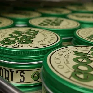 Lockhart's Limited Edition Lemon Goon Grease Heavy Hold Hair Pomade  High Shine  4oz Lemon 4 Ounce (Pack of 1) - hand made crafted goon grease pomade high shine heavy hold firm strong scent citrus oil based boys