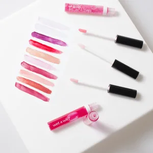 wet n wild Mega Slicks Lip Gloss  Cherish Pink Cherish Carded 1 Count (Pack of 1) - unspecified