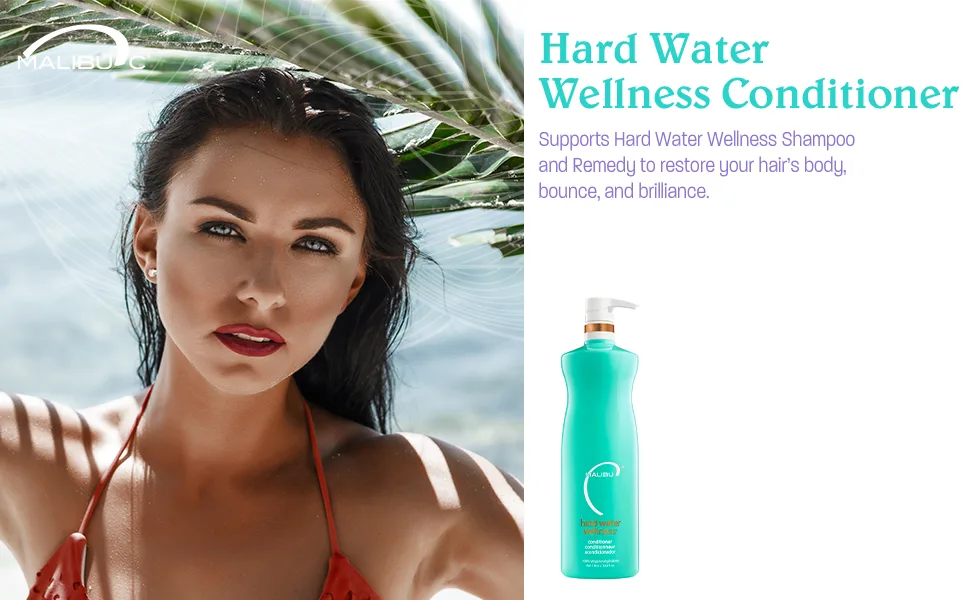 Malibu C Hard Water Wellness Conditioner 9 Ounce (Pack of 1) - Malibu