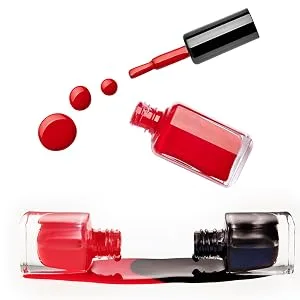 Adecco LLC Nail Polish Bottles  Empty Nail Polish Bottles with Brush Cap (5ml 5P) Clear Bottles - 5ml 5 Count (Pack of 1) - product information 20