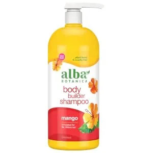 Alba Botanica Body Builder Shampoo  Mango  32 Oz 32 Ounce (Pack of 1) - mango shampoo