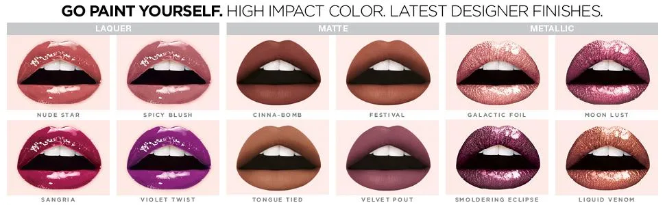 L'Or al Paris Infallible PAINTS/LIPS  DIY Red  0.27 fl. oz. 0.27 Fl Oz (Pack of 1) DIY Red - product information 1