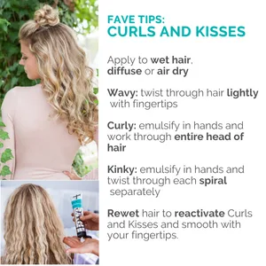fave4 hair Smooth for Sure Smoothing Blowout Cream for Shine & Heat Protection 1 Fl Oz (Pack of 1) - C&K Tips