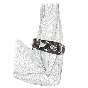 DonJoy Performance WEBTECH Tennis Elbow Strap  Tennis Elbow and Golfer's Elbow  Tendonitis Pain Relief Compression Support Brace - Large/X-Large - Black Large/X-Large (Pack of 1) - product information 2
