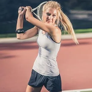 DonJoy Performance WEBTECH Tennis Elbow Strap  Tennis Elbow and Golfer's Elbow  Tendonitis Pain Relief Compression Support Brace - Large/X-Large - Black Large/X-Large (Pack of 1) - product information 3