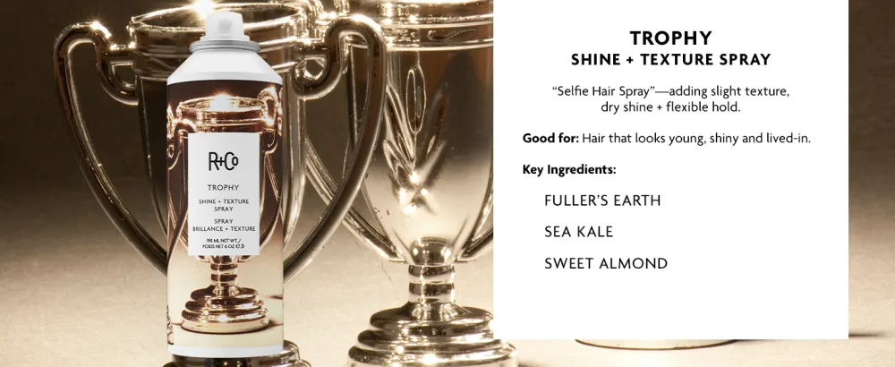 R+Co Trophy Shine + Texture Spray 6 Fl Oz (Pack of 1) - trophy shine + texture spray
