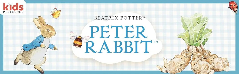 Beatrix Potter Peter Rabbit Soft Teether Book  1 Count (Pack of 1) - Peter Rabbit Header