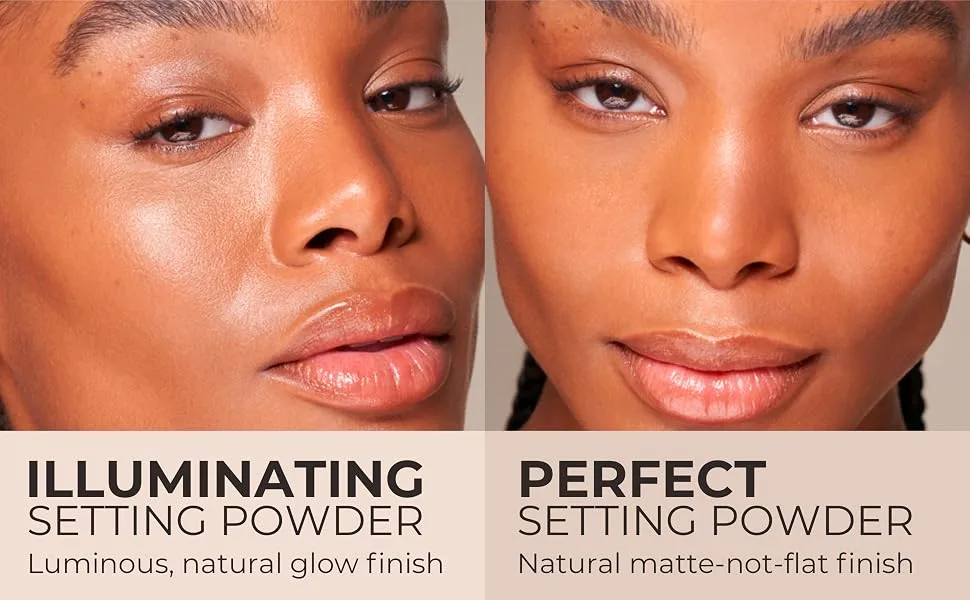 COVER FX Perfect Setting Powder - Light  0.35 oz 0.35 Ounce (Pack of 1) Perfect Setting Powder- Light - Setting Powder