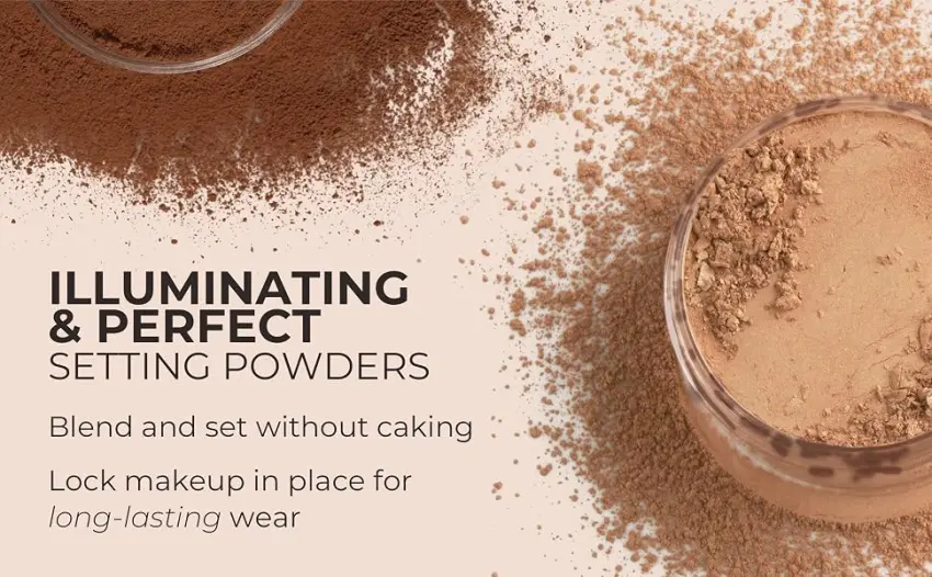 COVER FX Perfect Setting Powder - Light  0.35 oz 0.35 Ounce (Pack of 1) Perfect Setting Powder- Light - Setting Powder
