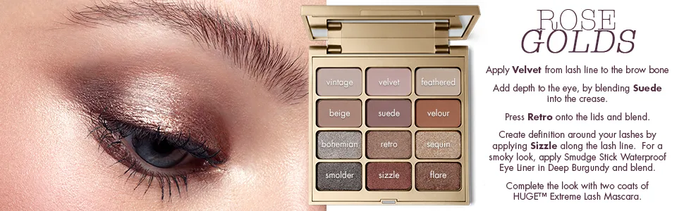 stila Matte And Metal Eye Shadow Palette   Assorted   0.42 Ounce (Pack of 1) - product information 2