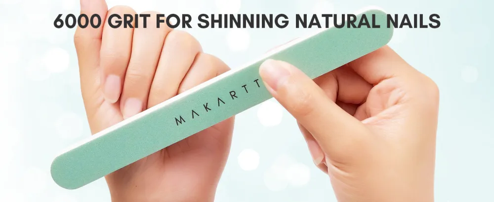 Makartt Nail Buffer Block 10pcs Nail Buffer and Shine Kit Nail Shine Buffer for Natural Acrylic Nails Buffer Polisher Nails Fingernail Buffer Nail File Nail Smoother 400/6000 Grit 10 Count (Pack of 1) - nail buffer and shine kit