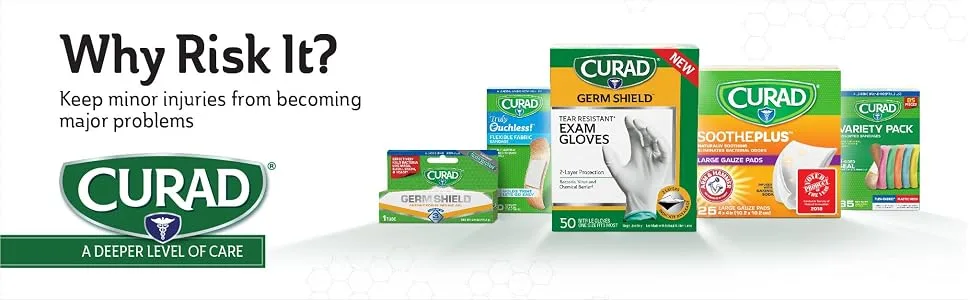 Curad SoothePlus Large Gauze Pads  White  25 Count (Pack of 1) - product information 6