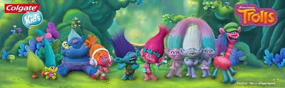 Colgate Palmolive Kids Toothbrush  Trolls  Extra Soft - 2 Count (Pack of 1) - product information 2
