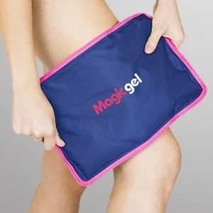 Magic Gel Premium Ice Pack - Reusable Gel Ice Pack (11.8 x 7.8) for Icing Injuries  Pain Relief  Cold Compress for Reducing Swelling | Flexible & Foldable 1 Count (Pack of 1) - Lying down extra large ice pack