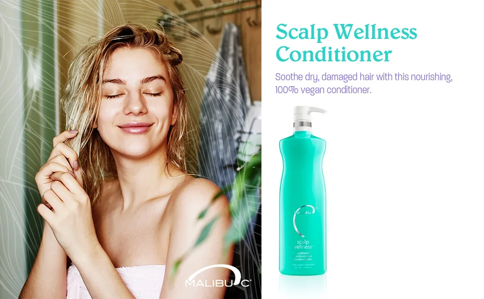 Malibu C Scalp Wellness Conditioner  9 Fl Oz 9 Ounce (Pack of 1) - product information 9