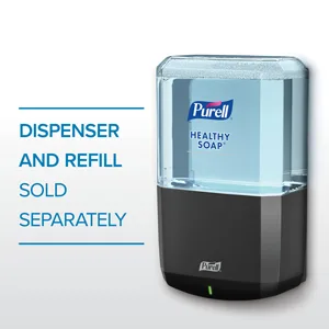 PURELL ES6 Touch-Free Wall-Mounted Hand Soap Dispenser  Graphite  for 1200 mL PURELL HEALTHY SOAP Refills (Pack of 1) - 6434-01 - dispenser, hand soap dispenser, bathroom dispenser