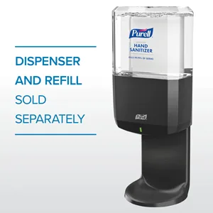 PURELL ES8 Automatic Hand Sanitizer Dispenser  Graphite  for 1200 mL PURELL ES8 Hand Sanitizer Refills (Pack of 1) - 7724-01 - hand sanitizer, purell, purell dispenser, hand sanitizer dispenser