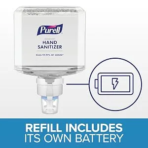 PURELL ES8 Automatic Hand Sanitizer Dispenser  Graphite  for 1200 mL PURELL ES8 Hand Sanitizer Refills (Pack of 1) - 7724-01 - purell, hand sanitizer, foam hand sanitizer
