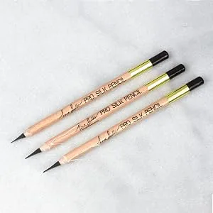 Tina Davies Pro Pencil - Pre-Draw Eyebrow Pencil for Microblading - Smooth Pro Brow Pencil - Permanent Make Up Accessories - Black (3 Pack) 3 Count (Pack of 1) Black - product information 4