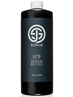 Spray Tan Solution - SJOLIE No. 9 - Medium/Dark Blend (8oz) 8 Fl Oz (Pack of 1) - sjolie9