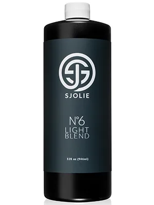 Spray Tan Solution - SJOLIE No. 6 - Light Blend for Fair Skin (8oz) 8 Fl Oz (Pack of 1) - No. 6 quart
