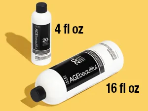 AGEbeautiful Gentle Creme Hair Developers | For Professional Salon Coloring | Long Lasting Color | Gray Coverage Hair Developer 30 Volume 4 Fl Oz (Pack of 1) - A Mixing Must Have