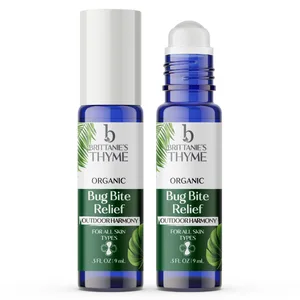 Brittanie's Thyme Organic Bug Bite Relief - .3oz (Pack of 1)   Fast Relief from Stings  Bites  Scrapes and Minor Burns .3 Ounce (Pack of 1) - product information 11