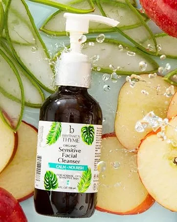 Brittanie's Thyme Organic Bug Bite Relief - .3oz (Pack of 1)   Fast Relief from Stings  Bites  Scrapes and Minor Burns .3 Ounce (Pack of 1) - Sensitive