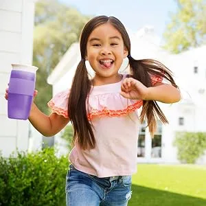 Munchkin  Click Lock  Bite Proof Sippy Cup  9 Ounce 2 Count (Pack of 1)  Blue/Green sky blue /green - miracle cup for kids