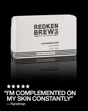 Redken Brews Holding Gel For Men  Medium Hold  Medium Shine  Flake-Free  Hair Gel 5 Fl Oz (Pack of 1) - redken brews, cleanse bar, men