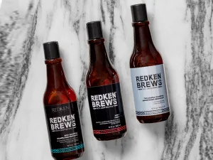 Redken Brews Holding Gel For Men  Medium Hold  Medium Shine  Flake-Free  Hair Gel 5 Fl Oz (Pack of 1) - redken brews shampoo, redken brews haircare