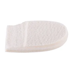 Felt Heel Cushion Pad 1/4 with Adhesive for Pain Relief - 2 Pairs 2 Pair (Pack of 1) - Felt 3