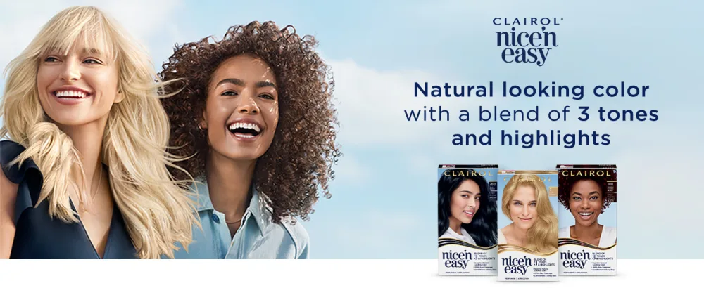 Clairol Nice'n Easy Permanent Hair Dye  5 Medium Brown Hair Color  Pack of 1 5 Medium Brown 6.26 Fl Oz (Pack of 1) - Nice