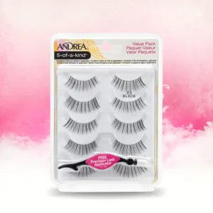 Andrea 5-of-a-Kind False Eyelashes  multi pack 53 with Applicator  1 pack 5 Pair (Pack of 1) - product information 2