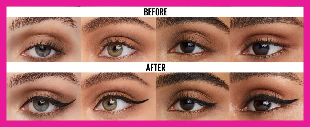 Maybelline Eyestudio Master Precise All Day Waterproof Liquid Eyeliner Makeup  Forest Brown  1 Count 111 FOREST BROWN 0.034 Ounce (Pack of 1) - mater precise, eye liner, eyes, liner, eyeliner, matte, precise, long lasting, all day wear