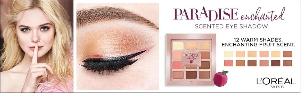 L'Or al Paris Paradise Enchanted Scented Eyeshadow Palette  0.25 fl  oz. 1 Count (Pack of 1) - product information 1