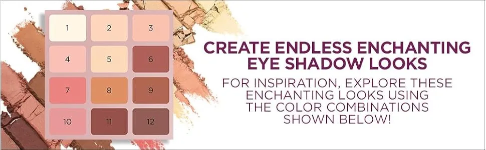 L'Or al Paris Paradise Enchanted Scented Eyeshadow Palette  0.25 fl  oz. 1 Count (Pack of 1) - product information 2