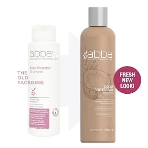 ABBA Color Protection Shampoo  Coconut & Sage  Sulfate & Paraben-Free 32 Fl Oz (Pack of 1) - color shampoo, abba