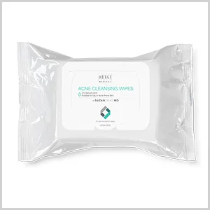 SUZANOBAGIMD On the Go Cleansing Wipes for Oily or Acne Prone Skin  25 count Pack of 1 - acne, Cleansing, Wipes